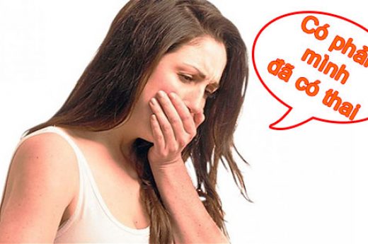 dấu hiệu có thai sớm nhất trong tuần đầu tiên